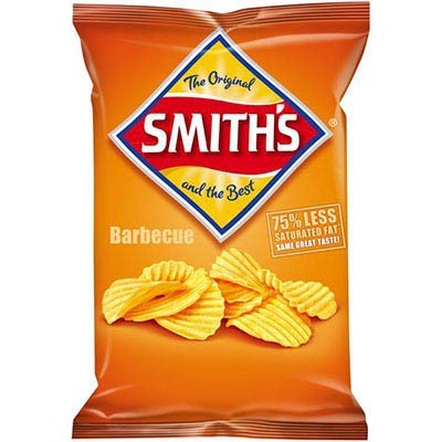 SMITHS CRISPS CRINKLE CUT BBQ 170G