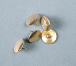 FISCO DRAWING PINS BRASS 120450 PACK 50