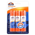 ELMERS ALL PURPOSE GLUE STICK 22G PACK 3