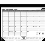SASCO YEAR PLANNER DESK PAD 420 X 555MM