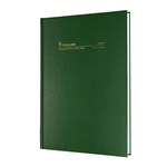 COLLINS 28M4P40 FINANCIAL YEAR DIARY 2 DAYS TO PAGE A5 GREEN