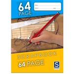 GNS STAPLED SCRAPBOOK UNDERWATER ADVENTURE 56GSM 64 PAGES