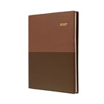 COLLINS VANESSA 385V90 DIARY WEEK TO VIEW A5 TAN