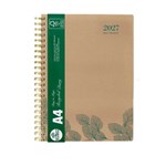 ECOWISE 41SECB DIARY DAY TO PAGE WIRE BOUND A4
