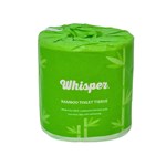 WHISPER BAMBOO TOILET TISSUE 3PLY 230 SHEET BEIGE CARTON 48