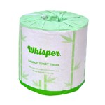 WHISPER BAMBOO TOILET TISSUE 2PLY 330 SHEET BEIGE CARTON 48