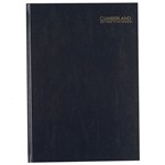 CUMBERLAND CASEBOUND DIARY WEEK TO VIEW A4 BLACK