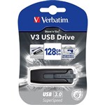 VERBATIM STORENGO V3 USB DRIVE 128GB GREY