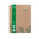 ECOWISE 51SECB DIARY DAY TO PAGE WIRO BOUND A5