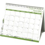 SASCO 10704 ECO TRIFOLD 210 X 180MM DESK PLANNER