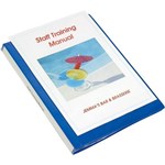 MARBIG CLEARVIEW DISPLAY BOOK A4 BLUE 36 POCKET