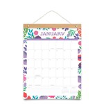 ORANGE CIRCLE 2025 BAMBOOHANGER CALENDAR BOTANICAL BLISS