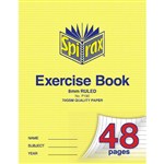 SPIRAX P190 EXERCISE BOOK RULED 8MM 70GSM 48 PAGE 225 X 175MM