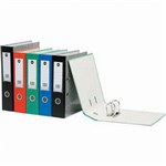 MARBIG BOARD LEVER ARCH A4 MOTTLE RED