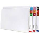 AVERY 46512 LATERAL FILE FOOLSCAP WHITE WITH SPIRAL SPRING TRANSFER BOX 50
