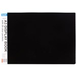 BANTEX DISPLAY BOOK LANDSCAPE A3 20 POCKET BLACK