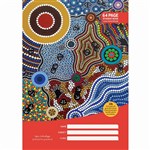 CULTURAL CHOICE EXERCISE BOOK 12MM RULED 60GSM 64 PAGE 250 X 175MM MOTIF