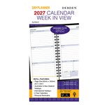 DEBDEN DAYPLANNER SL4700 SLIMLINE EDITION REFILL WEEK TO VIEW