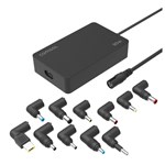 COMSOL UNIVERSAL LAPTOP CHARGER WITH 11 TIPS 90W BLACK