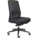 DAL JIRRA SIDE CONTROL SYNCHRO HIGH MESH BACK BLACK BACK AND SEAT