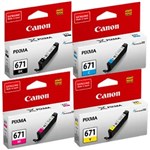 CANON CLI671 INK CARTRIDGE VALUE PACK
