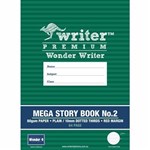 WRITER PREMIUM MEGA STORY BOOK NO2 10MM DOTTED THIRDS 80GSM 64 PAGE 330 X 240MM WONDER 4