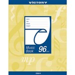 VICTORY MUSIC BOOK 225X175MM 96 PAGE