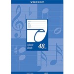 VICTORY MUSIC BOOK A4 48 PAGE