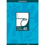 VICTORY EXERCISE BOOK PRIMARY GRID 10MM A4 48 PAGE
