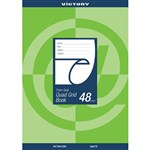 VICTORY 225 X 175MM 48 PAGE 7MM GRID BOOK