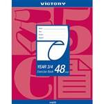 VICTORY A4 48 PAGE 12MM YEAR 34 QLD RULING EXERCISE BOOK