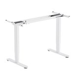 ERGOVIDA DUAL MOTOR SIT STAND DESK WHITE FRAME ONLY