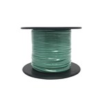 LIGHT DUTY HOOKUP CABLE RND 13X012MM ROLL 25M GREEN
