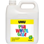UHU PVA WHITE GLUE 4 LITRES