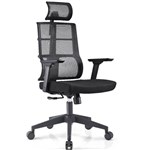  DUPLICATE OF 7105848  SYLEX JEFFERSON EXECUTIVE CHAIR HIGH MESH BACK ARMS BLACK