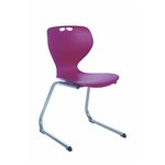 SYLEX MATA CANTILEVER CHAIR 435MM RED