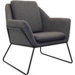 RAPIDLINE CARDINAL VISITOR CHAIR ARMS CHARCOAL ASH