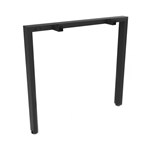 RAPIDLINE PROFILE LEG 750 X 120 X 695MM BLACK SET 2