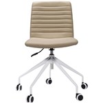RAPIDLINE PIXEL SWIVEL 5 STAR BASE CHAIR ALMONDWHITE