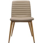 RAPIDLINE PIXEL 4 LEG CHAIR ALMONDASH