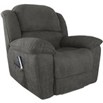 RAPIDLINE HOME ELEVATE TEXAS LIFT CHAIR DUAL MOTOR EXTRA LARGE FABRIC MANISA THUNDER