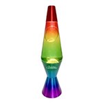 AUSTRALIAN GEOGRAPHIC FLOW LAMP 36CM RAINBOW COLOUR