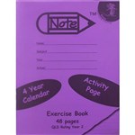 PROTEXT EXERCISE BOOK QLD RULING YEAR 2 18MM 70GSM 48 PAGE A4 MOUSE ASSORTED
