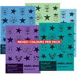 PROTEXT ANIMAL MAGIC SCRAPBOOK 100GSM 64 PAGE 330 X 240MM ASSORTED