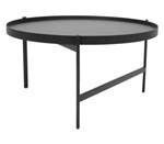 NIDO ROUND COFFEE TABLE D 600MM X H 308MM BLACK