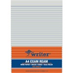 WRITER EXAM PAPER RULED UNPUNCHED 60GSM 8MM A4 WHITE 500 SHEETS
