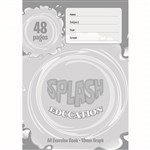 SPLASH EXERCISE GRAPH BOOK 10MM 60GSM 48 PAGE A4