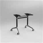 OLG MODULUS FLIP TABLE FRAME TO SUIT 900  1300MM BLACK