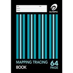 OLYMPIC MT64 MAPPINGTRACING BOOK BLANK 55GSM 64 PAGE A4