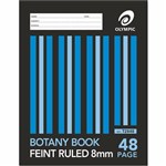 OLYMPIC T2848 BOTANY BOOK 8MM RULED 55GSM 48 PAGE 225 X 175MM